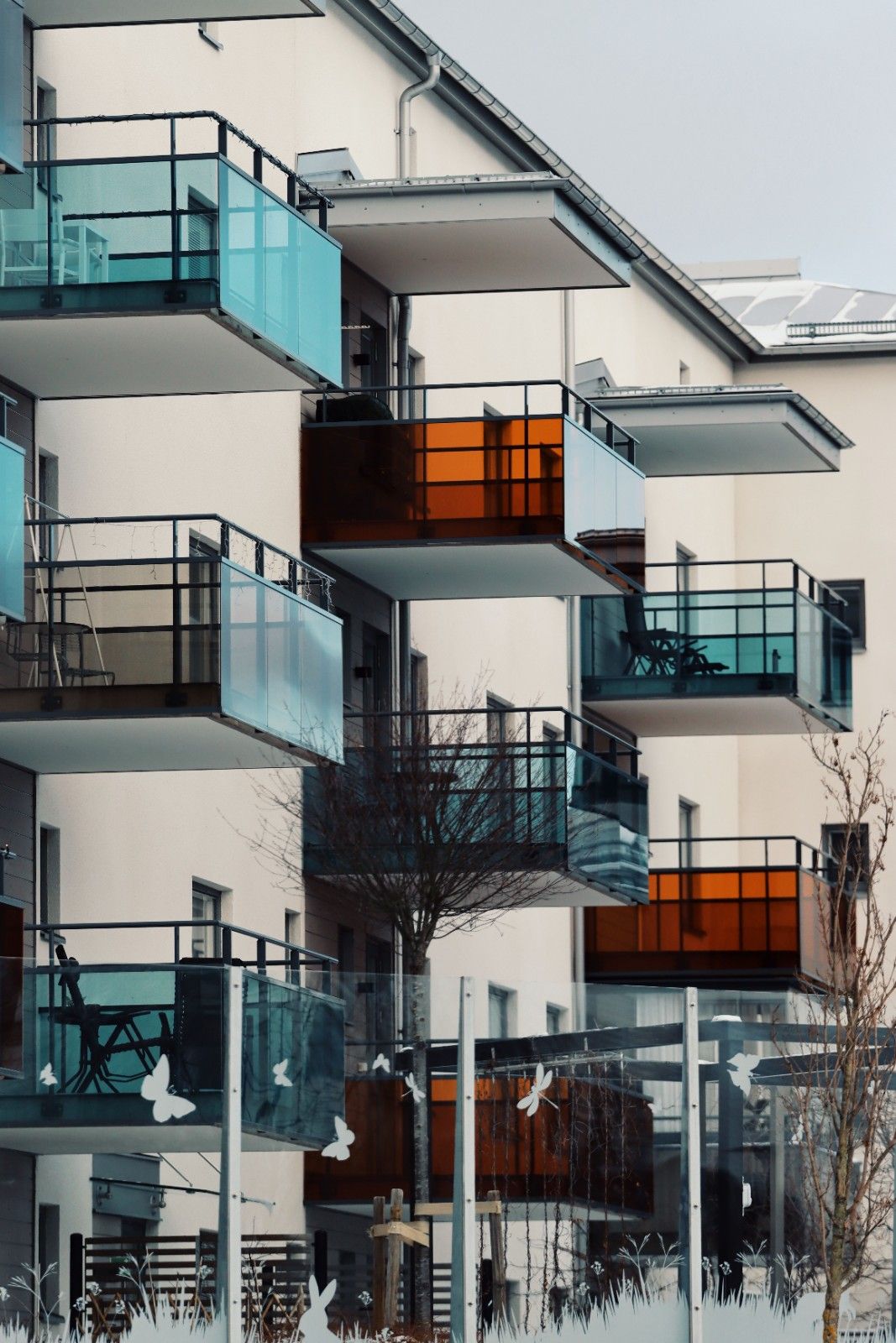 Balcony Glass Railing Installation