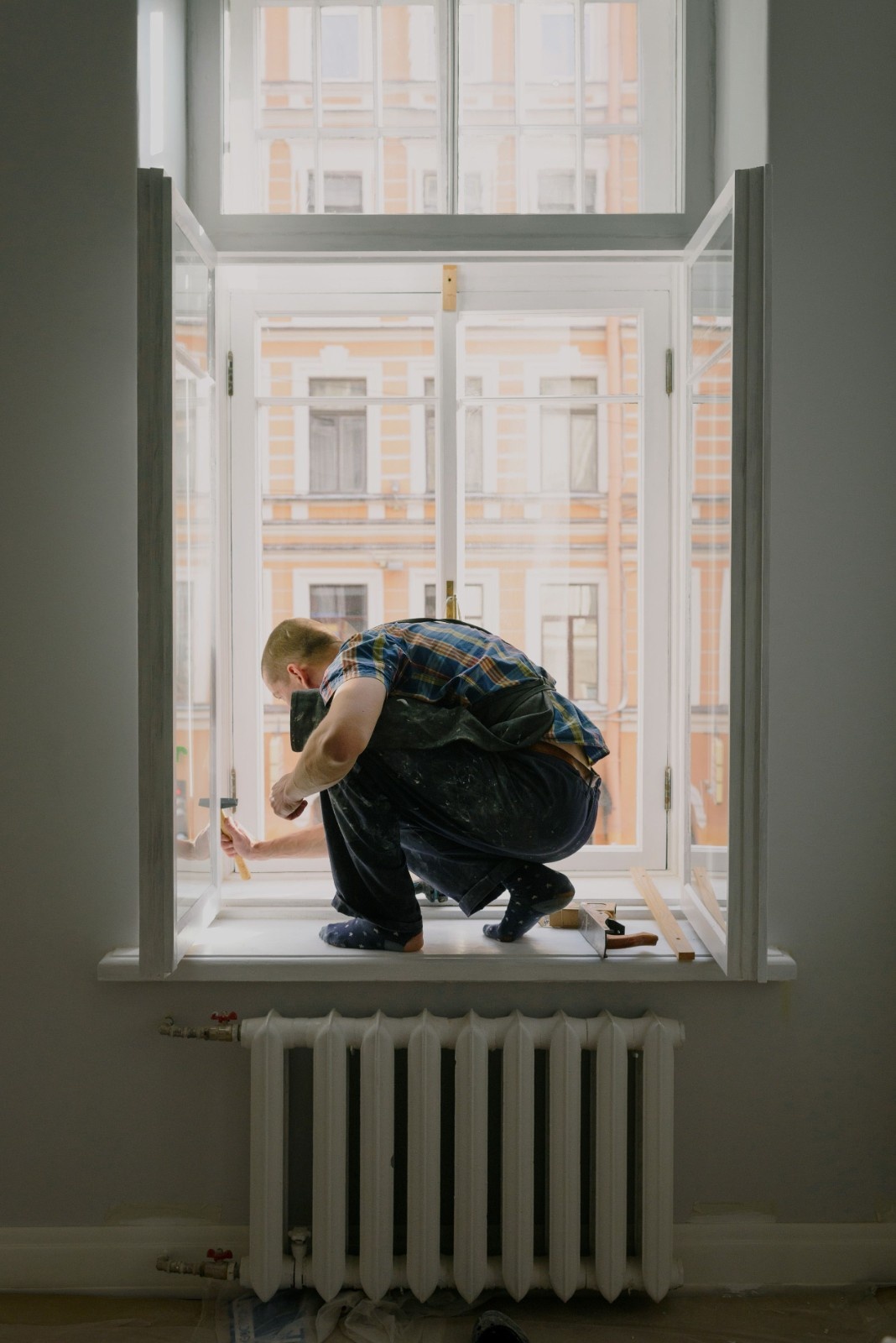 Glass Repair Works Process